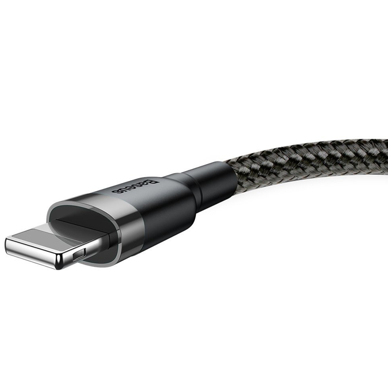 کابل لایتنینگ فست شارژ 1.5 آمپر باسئوس Cafule CALKLF-C طول 2 متر - 4