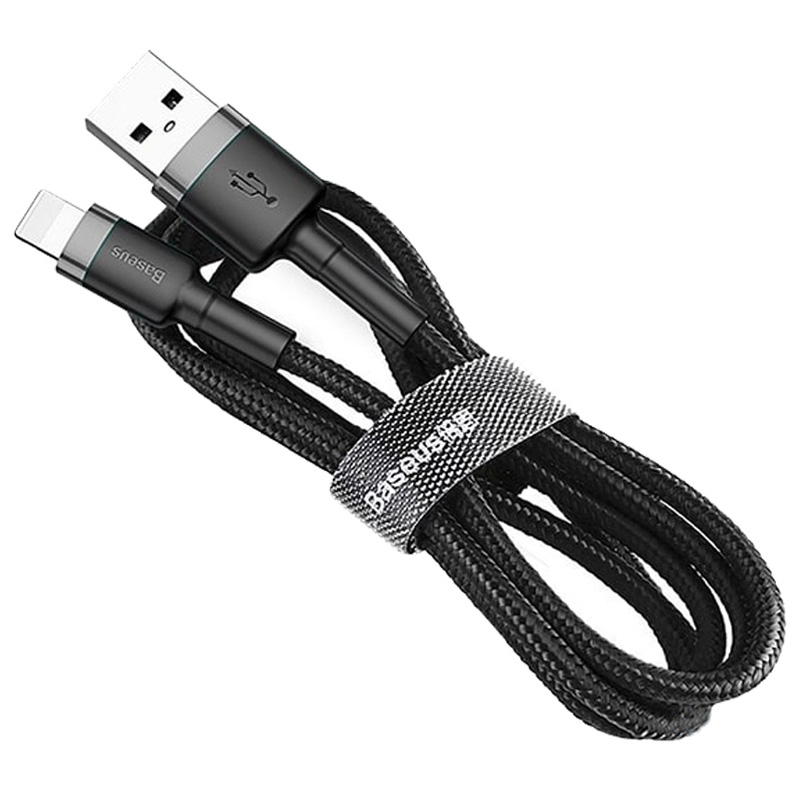 کابل لایتنینگ فست شارژ 1.5 آمپر باسئوس Cafule CALKLF-C طول 2 متر - 5