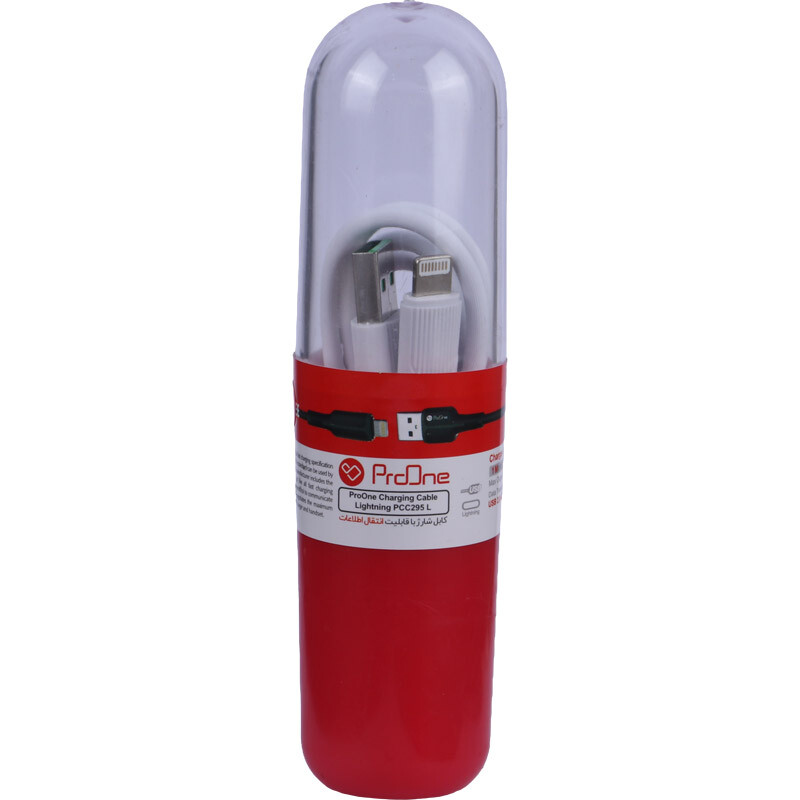 کابل لایتنینگ فست شارژ 2 آمپر پرووان PCC295L طول 1 متر - 5