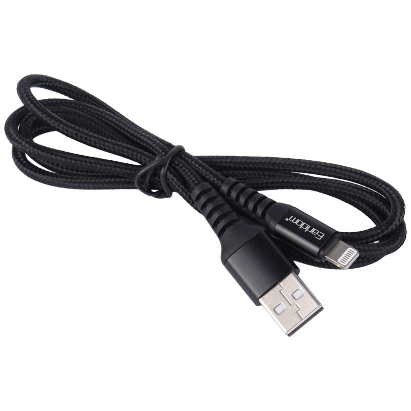 کابل لایتنینگ فست شارژ 2.1 آمپر ارلدام EC-121i طول 1 متر - 4