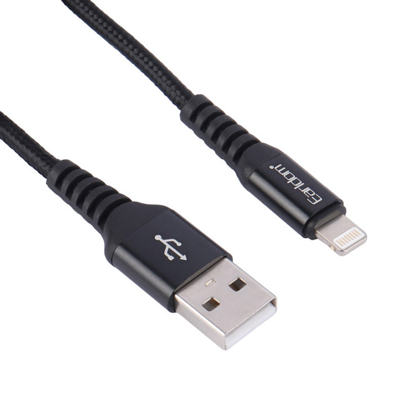 کابل لایتنینگ فست شارژ 2.1 آمپر ارلدام EC-121i طول 1 متر - 5