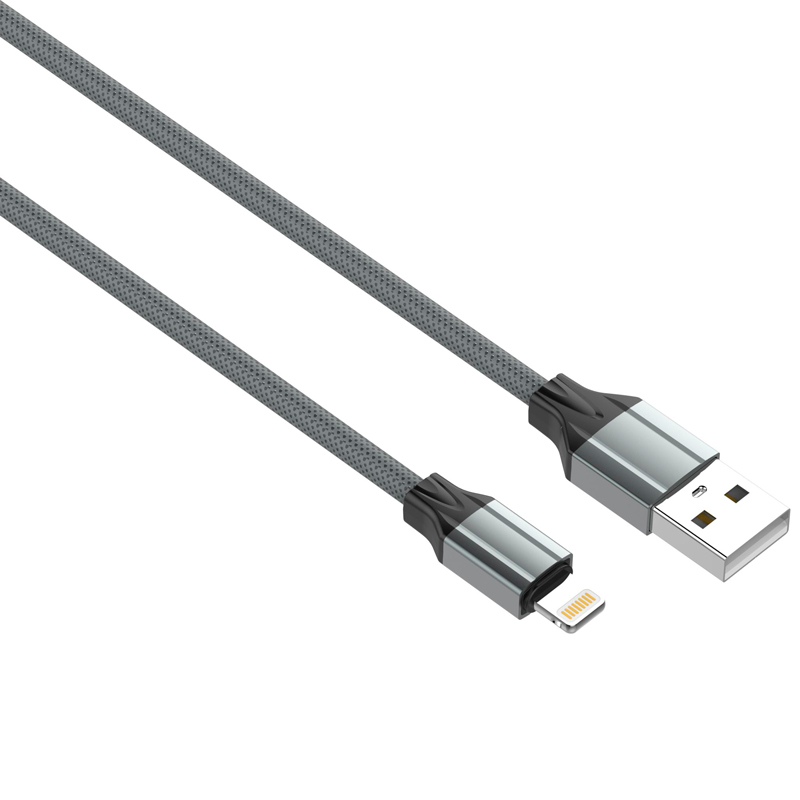 کابل لایتنینگ فست شارژ 2.4 آمپر الدینیو LS441 طول 1 متر - 2