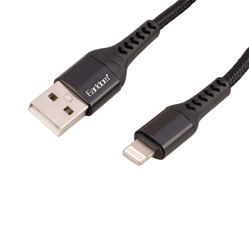 کابل لایتنینگ فست شارژ 2.4 آمپر ارلدام EC-139i طول 1 متر - 2