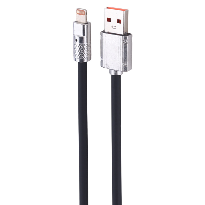 کابل لایتنینگ فست شارژ 2.4 آمپر اسکای دلفین S36L طول 1 متر - 3