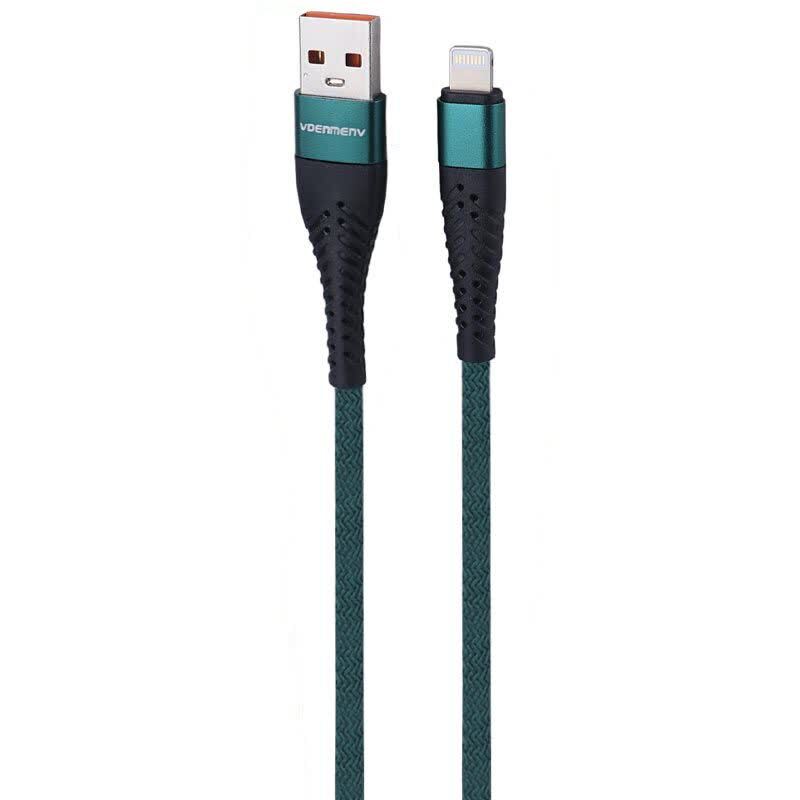 کابل لایتنینگ فست شارژ 2.4 آمپر دنمن D45L طول 1 متر - 2