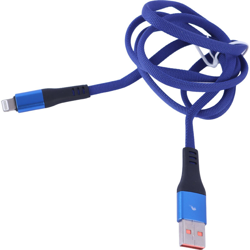 کابل لایتنینگ فست شارژ 2.4 آمپر دنمن D47L طول 1 متر
