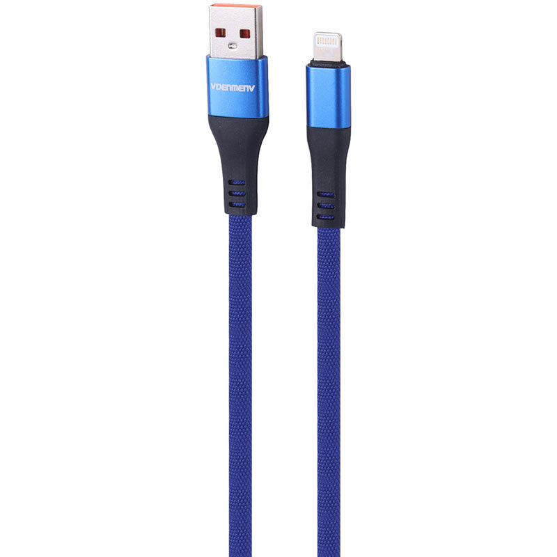 کابل لایتنینگ فست شارژ 2.4 آمپر دنمن D47L طول 1 متر - 3