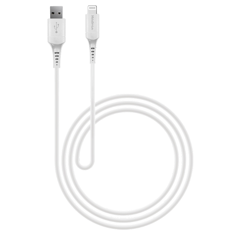 کابل لایتنینگ فست شارژ 2.4 آمپر هادرون HTC-A-L01 طول 1 متر - 2