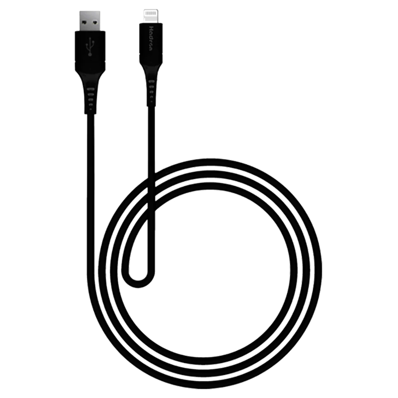 کابل لایتنینگ فست شارژ 2.4 آمپر هادرون HTC-A-L01 طول 1 متر - 3