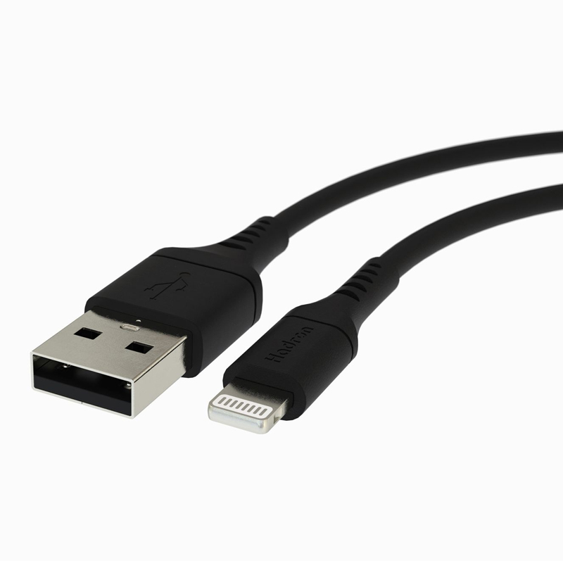 کابل لایتنینگ فست شارژ 2.4 آمپر هادرون HTC-A-L01 طول 1 متر - 5