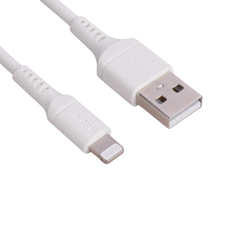 کابل لایتنینگ فست شارژ 2.4 آمپر هادرون HTC-A-L01 طول 1 متر - 6