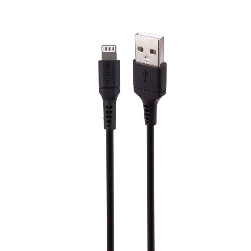 کابل لایتنینگ فست شارژ 2.4 آمپر هادرون HTC-A-L01 طول 1 متر - 7