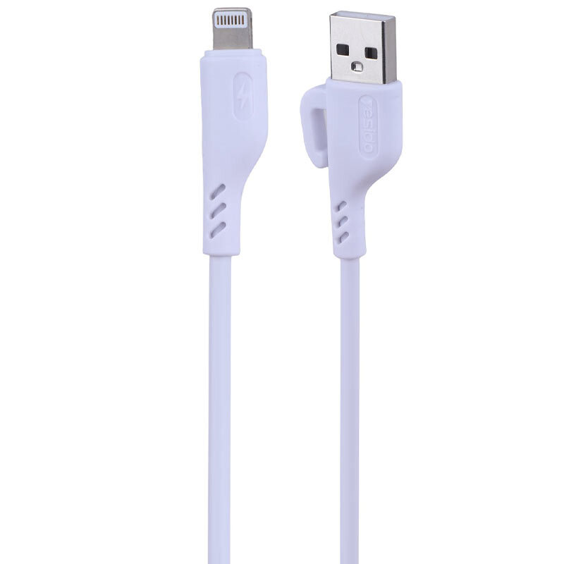 کابل لایتنینگ فست شارژ 2.4 آمپر یسیدو CA105 طول 1.2 متر - 3