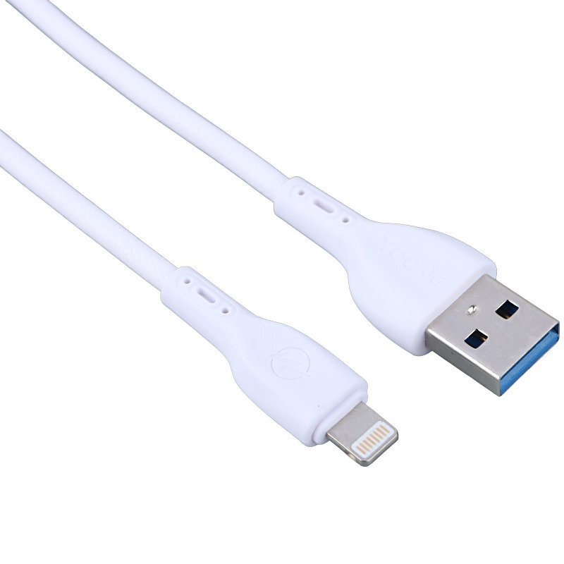 کابل لایتنینگ فست شارژ 2.4 آمپر یوکی CB16 طول 1 متر - 2