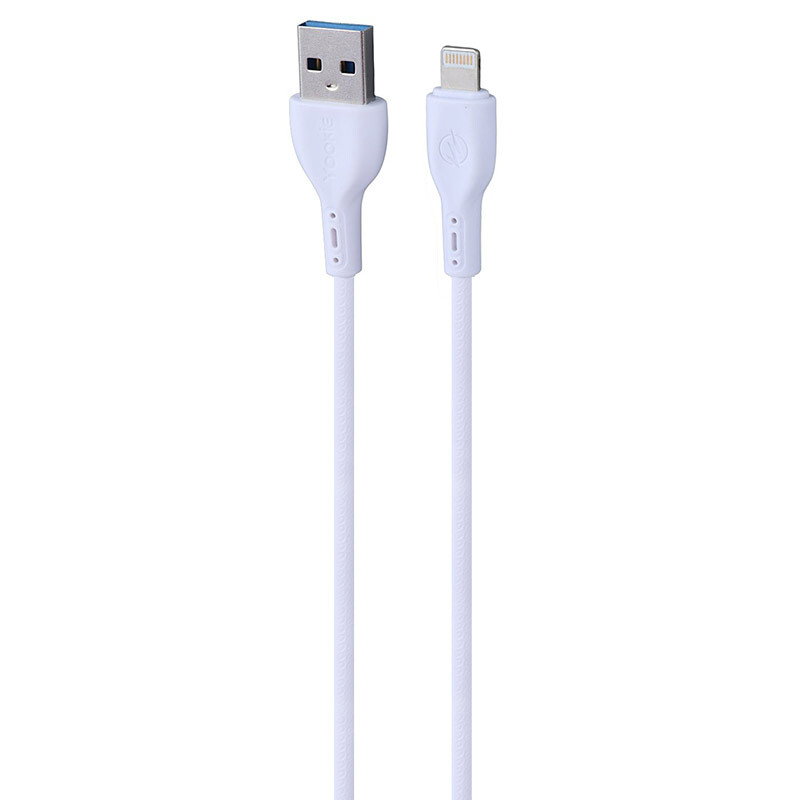 کابل لایتنینگ فست شارژ 2.4 آمپر یوکی CB16 طول 1 متر - 3