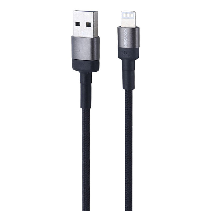 کابل لایتنینگ فست شارژ 3 آمپر اکسیژن LX-1 طول 1 متر - 4