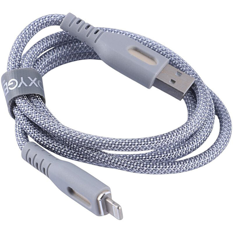 کابل لایتنینگ فست شارژ 3 آمپر اکسیژن LX-27 طول 1 متر - 3