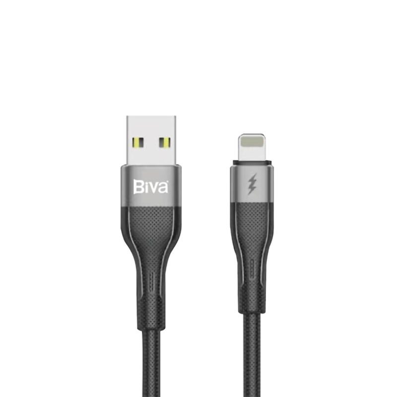 کابل لایتنینگ فست شارژ 3 آمپر بیوا C-20L طول 2 متر - 3