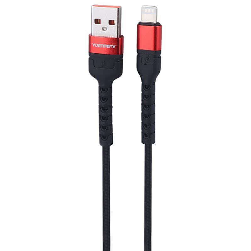 کابل لایتنینگ فست شارژ 3 آمپر دنمن D58L طول 1 متر - 3