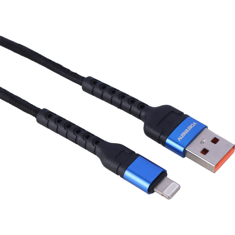 کابل لایتنینگ فست شارژ 3 آمپر دنمن D58L طول 1 متر - 4