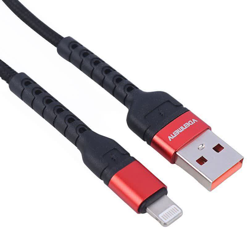 کابل لایتنینگ فست شارژ 3 آمپر دنمن D58L طول 1 متر - 5
