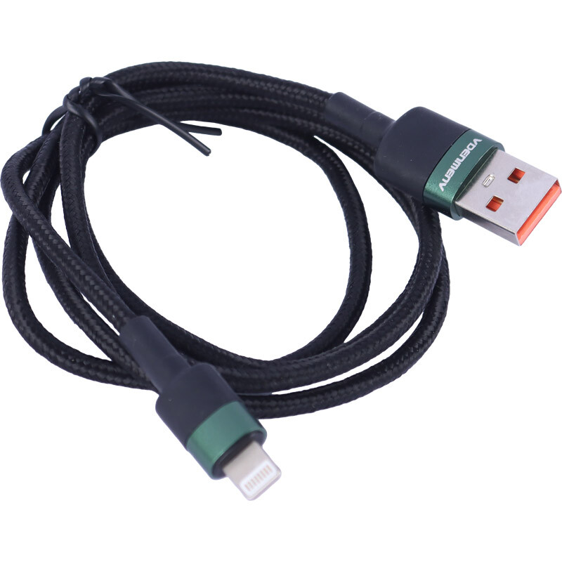 کابل لایتنینگ فست شارژ 3 آمپر دنمن D61L طول 1 متر