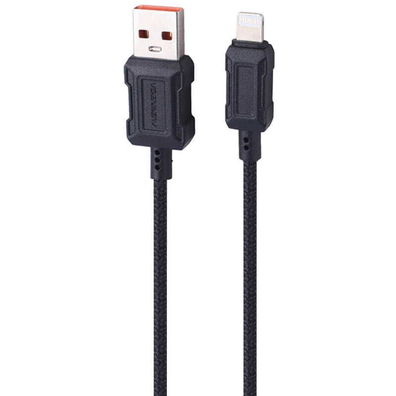 کابل لایتنینگ فست شارژ 3 آمپر دنمن D80L طول 1 متر - 3