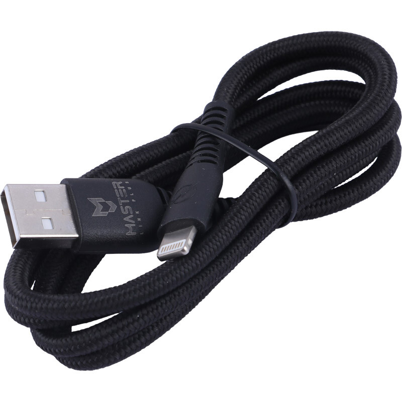 کابل لایتنینگ فست شارژ 3 آمپر مستر لینک پلاس ETM 004 طول 1 متر کد 1 - 4