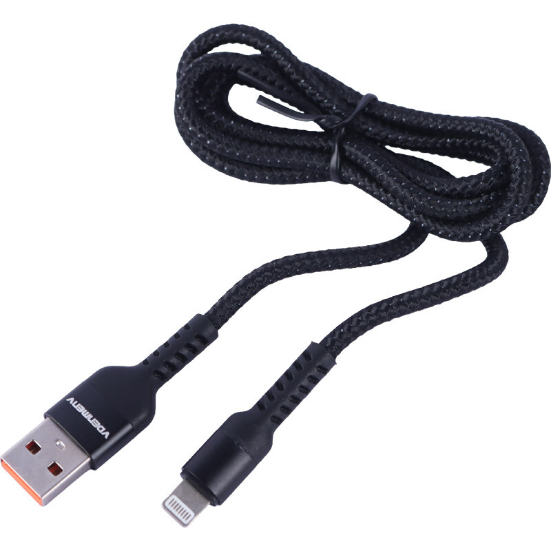کابل لایتنینگ فست شارژ 3.6 آمپر دنمن D39L طول 1 متر - 3