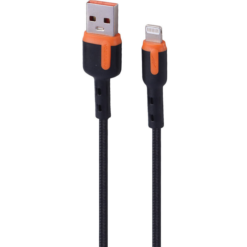 کابل لایتنینگ فست شارژ 3.6 آمپر دنمن D46L طول 1 متر - 3