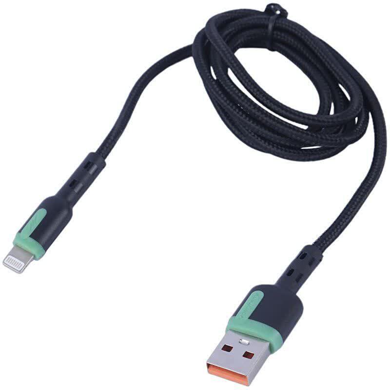 کابل لایتنینگ فست شارژ 3.6 آمپر دنمن D46L طول 1 متر - 6