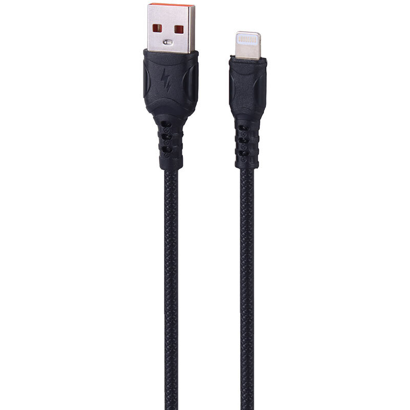 کابل لایتنینگ فست شارژ 3.6 آمپر دنمن D55L طول 1 متر - 3