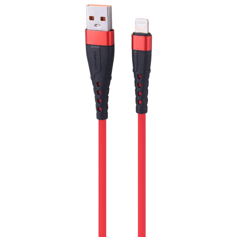 کابل لایتنینگ فست شارژ 3.6 آمپر دنمن D57L طول 1 متر - 3