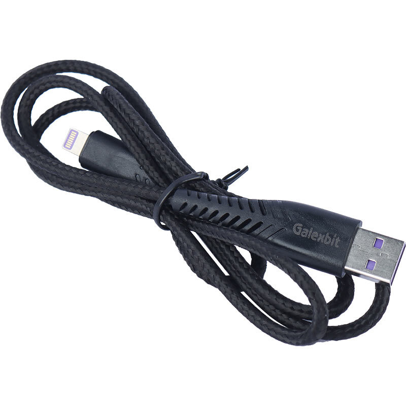 کابل لایتنینگ فست شارژ 5 آمپر گلکس بیت طول 1 متر کد 3 - 4