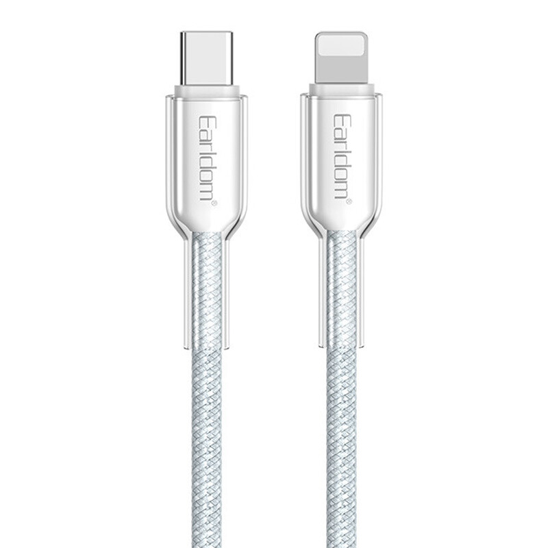 کابل تایپ سی به لایتنینگ فست شارژ 27 وات ارلدام EC-205C-L طول 1 متر - 4
