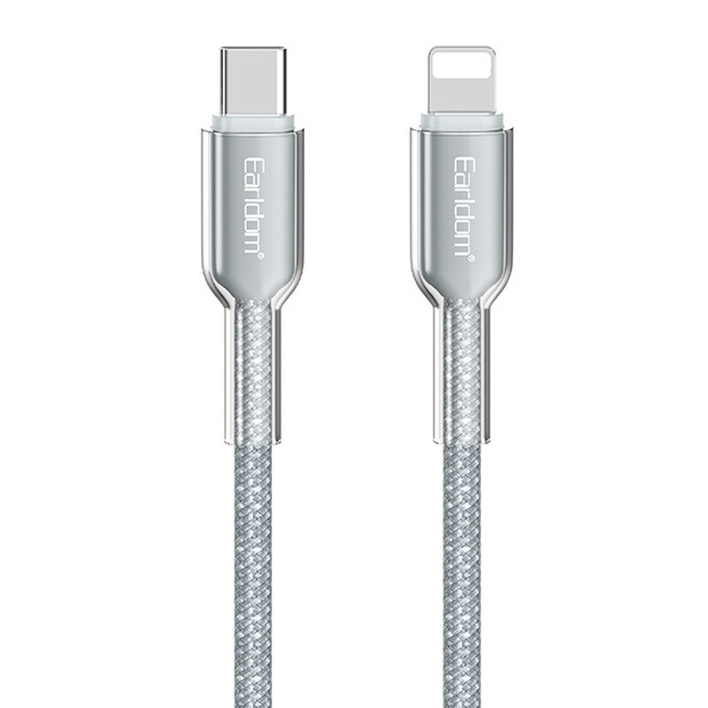 کابل تایپ سی به لایتنینگ فست شارژ 27 وات ارلدام EC-205C-L طول 1 متر - 5