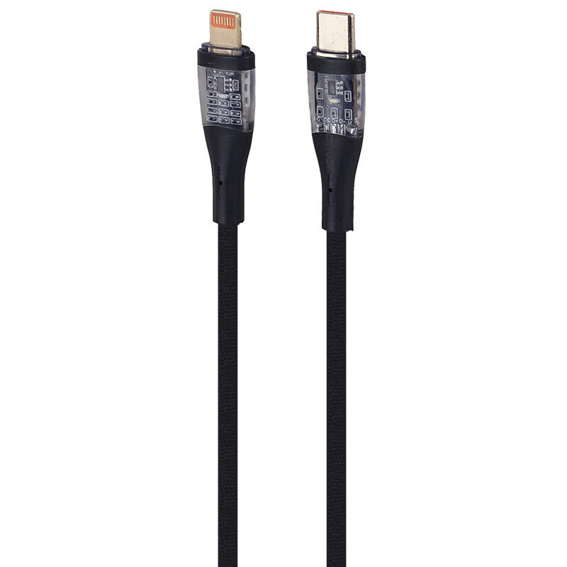 کابل تایپ سی به لایتنینگ فست شارژ 30 وات اکسیژن LX-24 طول 1 متر - 2