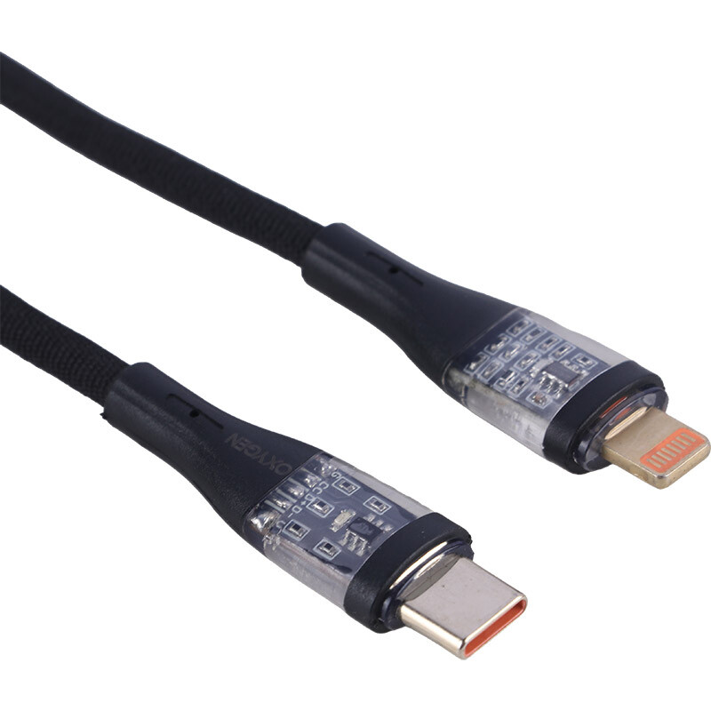 کابل تایپ سی به لایتنینگ فست شارژ 30 وات اکسیژن LX-24 طول 1 متر - 4