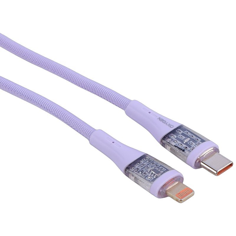 کابل تایپ سی به لایتنینگ فست شارژ 30 وات اکسیژن LX-24 طول 1 متر - 5