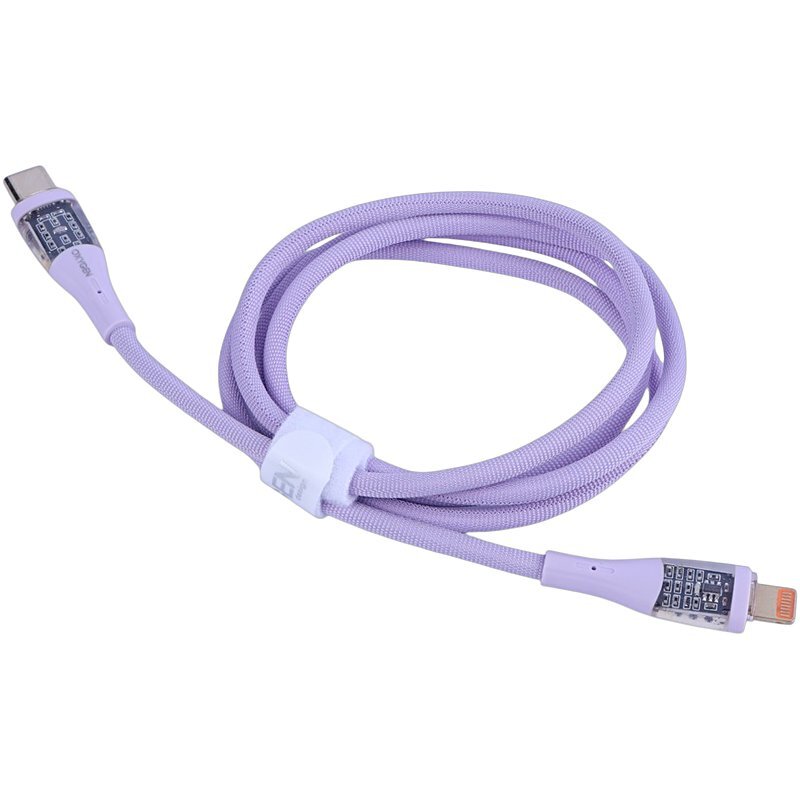 کابل تایپ سی به لایتنینگ فست شارژ 30 وات اکسیژن LX-24 طول 1 متر - 6