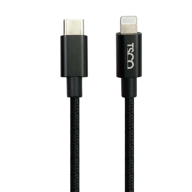 کابل تبدیل فست شارژ TSCO TC PD200 Type-C to Lightning 2.4A 1.5m - 3