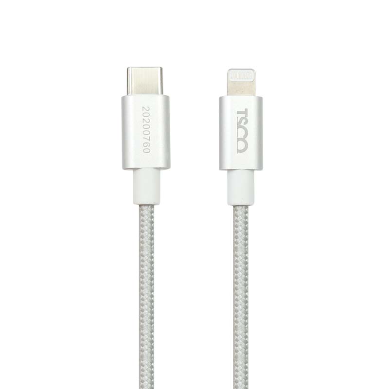 کابل تبدیل فست شارژ TSCO TC PD200 Type-C to Lightning 2.4A 1.5m - 4