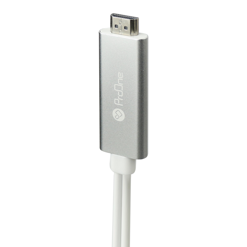 کابل تبدیل Lightning/MicroUSB/Type-C به HDMI پرووان PCH70 طول 2 متر - 6