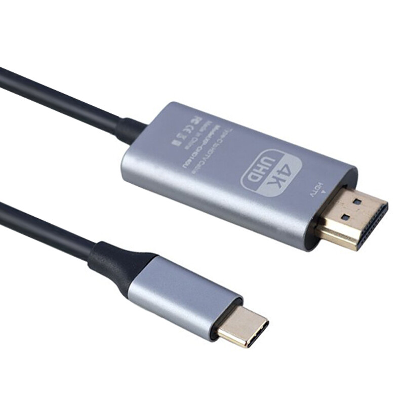 کابل تبدیل Type-C به HDMI ایکس پی پروداکت XP-CHD140U طول 2 متر - 3