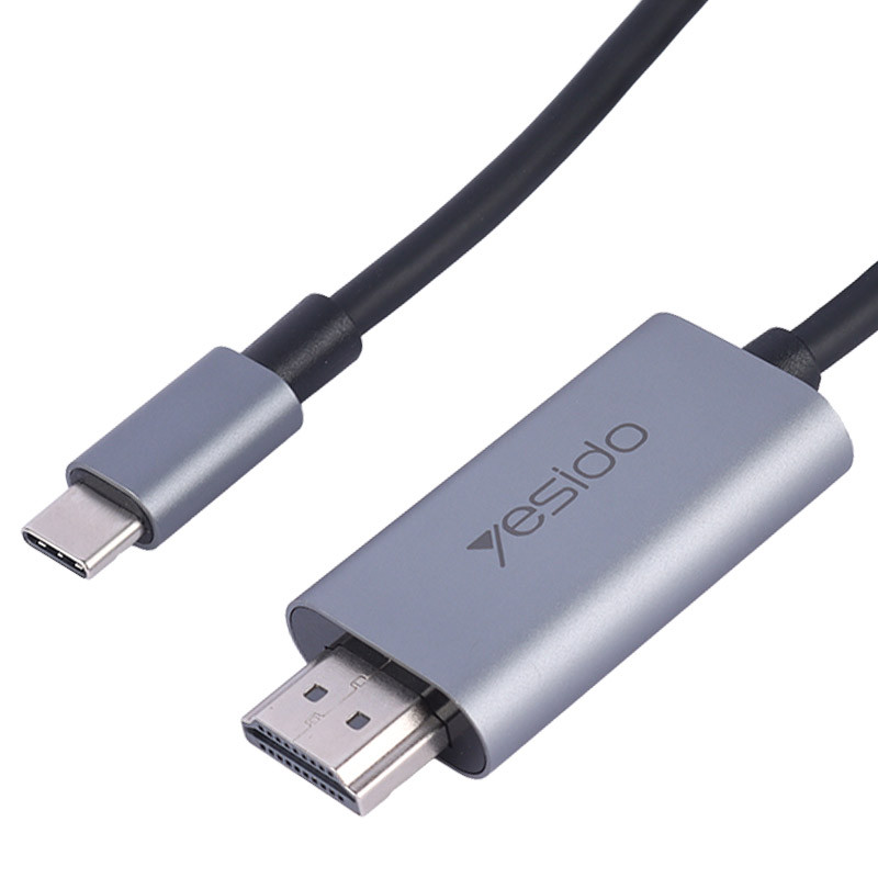 کابل تبدیل Type-C به HDMI یسیدو HM10 طول 2 متر - 2