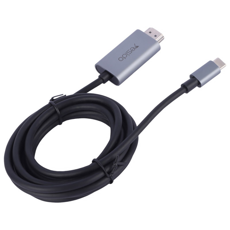 کابل تبدیل Type-C به HDMI یسیدو HM10 طول 2 متر - 4