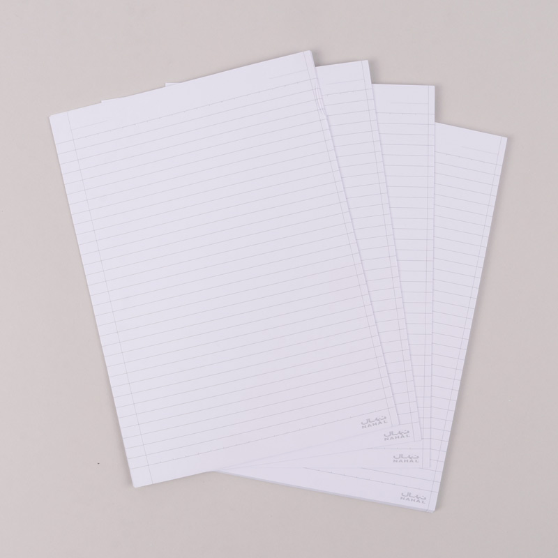 کاغذ A4 خط دار نهال آلما کد 1788 بسته 100 عددی - 4