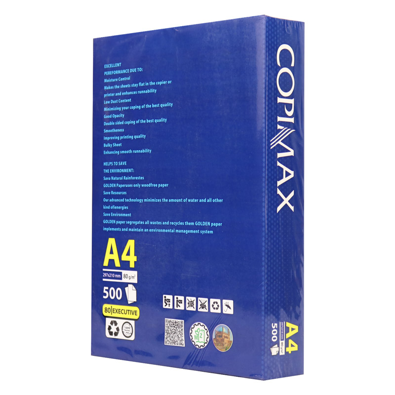کاغذ A4 کپی مکس آبی زنجان 80 گرم بسته 500 عددی - 2