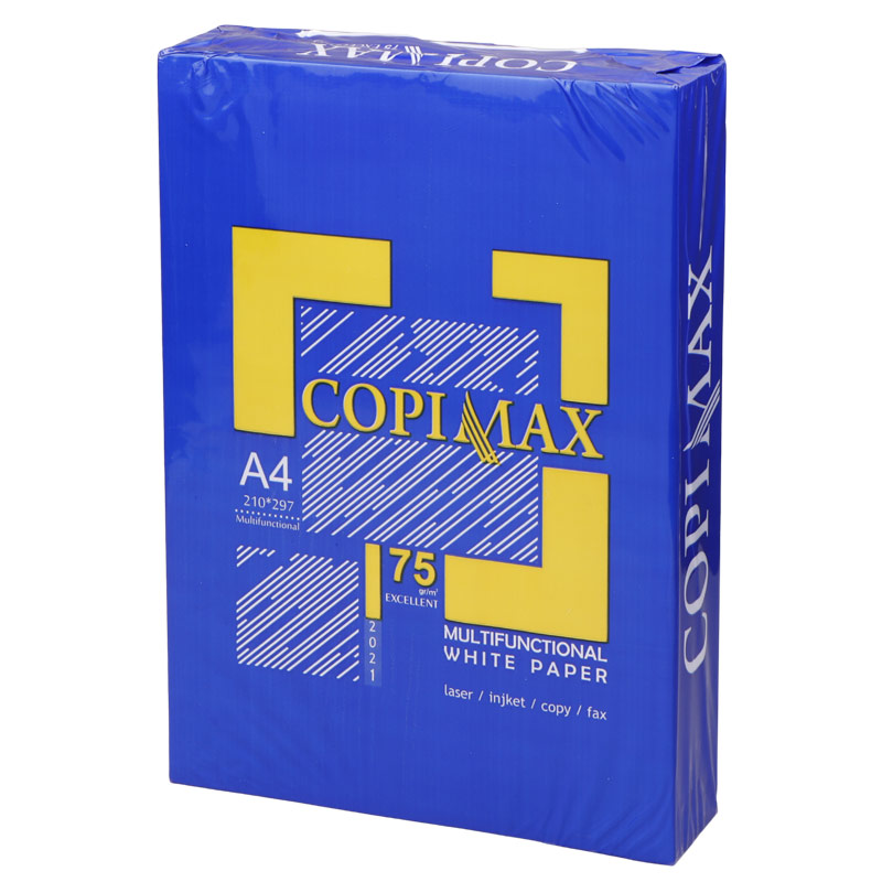 کاغذ A4 کپی مکس نوین کاغذ شیراز 75 گرم بسته 500 عددی