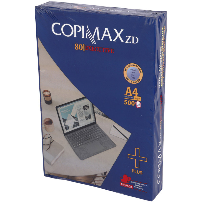 کاغذ A4 کپی مکس زرین دفتر زنجان 80 گرم بسته 500 عددی